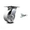 Service Caster 5 Inch Heavy Duty Semi Steel Caster with Roller Bearing and Swivel Lock SCC SCC-35S520-SSR-BSL - alternate 1